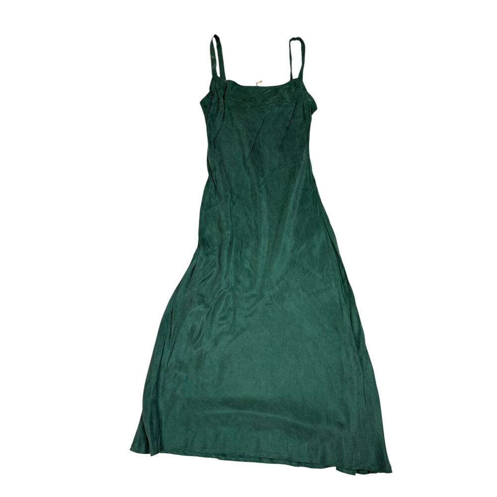 Thrills Sasha Slip Dress Deep Forest Womens Size US 4 NWT